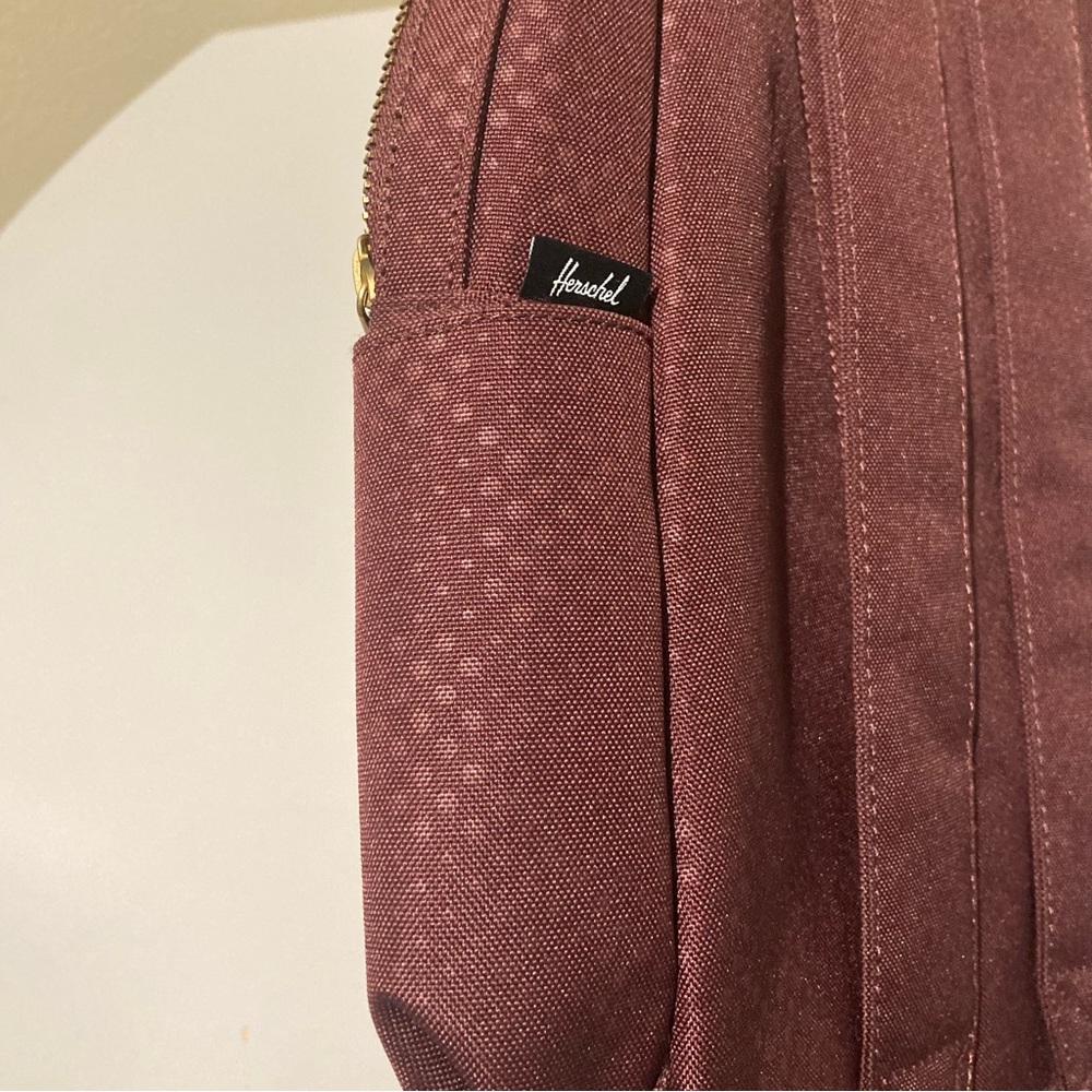 Herschel Burgundy Backpack NWOT - Picture 7 of 7